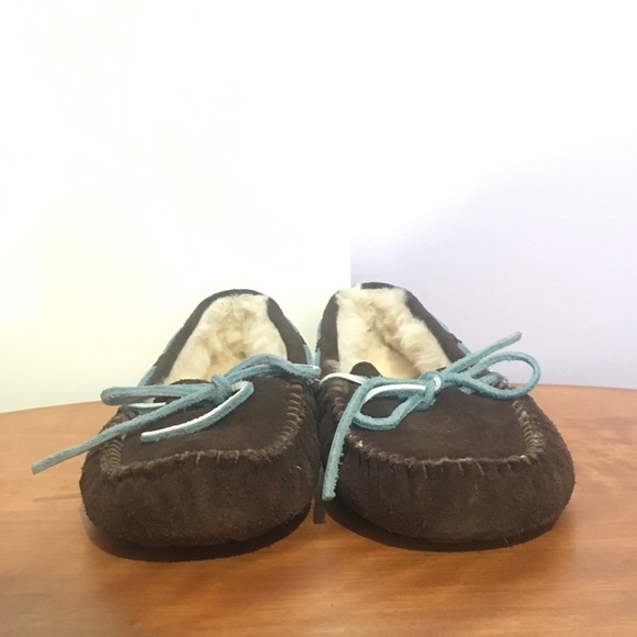 UGG Dakota Womens 5/eu 36 Brown Moccasin Slippers - Picture 4 of 8